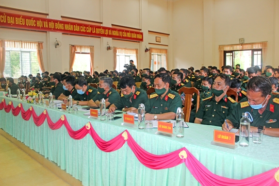 Đại biểu và cán bộ tham gia lớp tập huấn tại buổi khai mạc